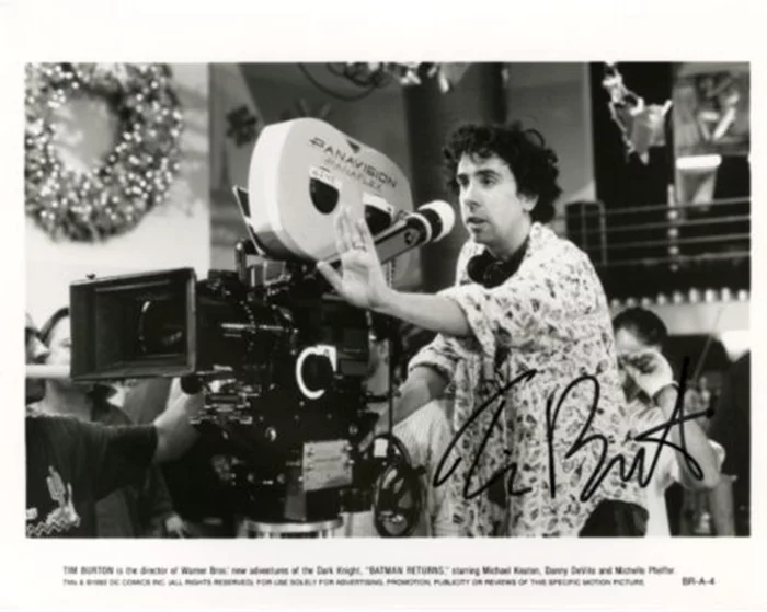 Tim Burton autograph