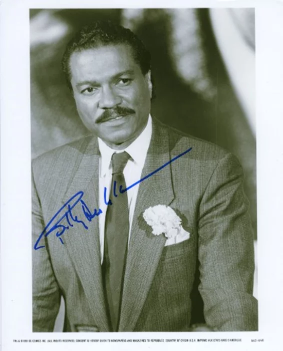 Billy Dee Williams autograph