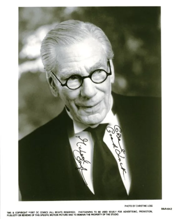 Michael Gough autograph