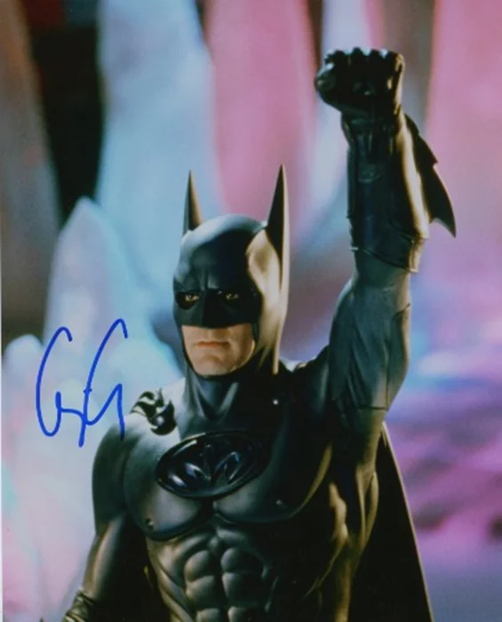 George Clooney autograph