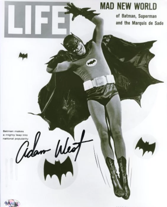 Adam West autograph
