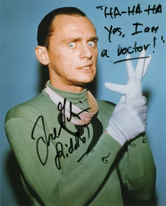 Frank Gorshin autograph
