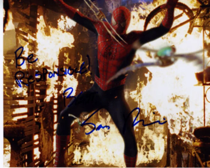 Sam Raimi autograph