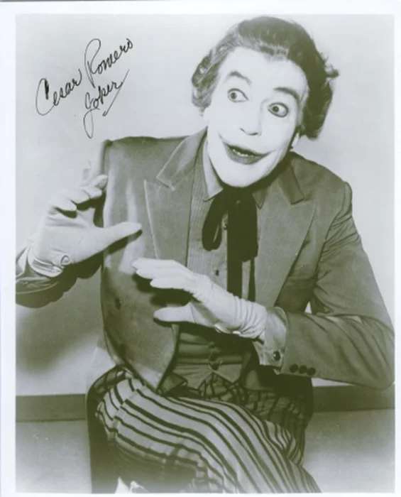 Cesar Romero autograph