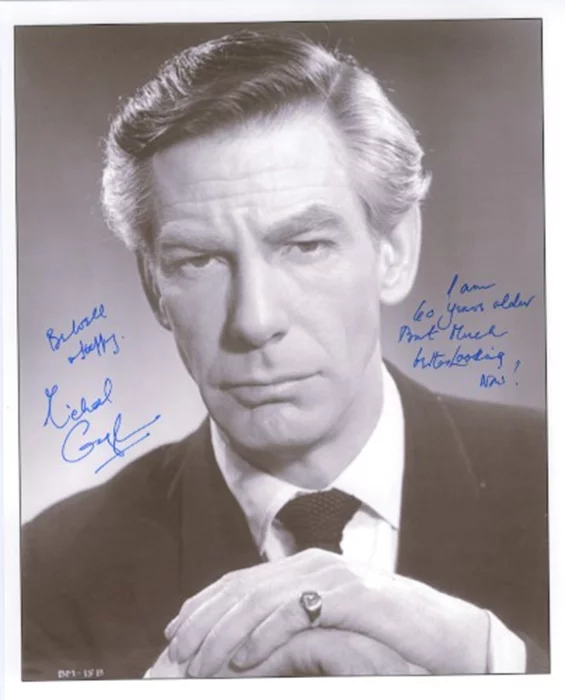 Michael Gough autograph