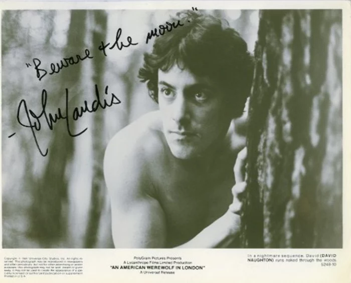 John Landis autograph