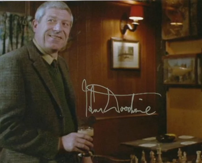 John Woodvine autograph