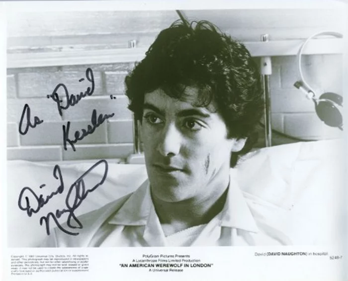 David Naughton autograph