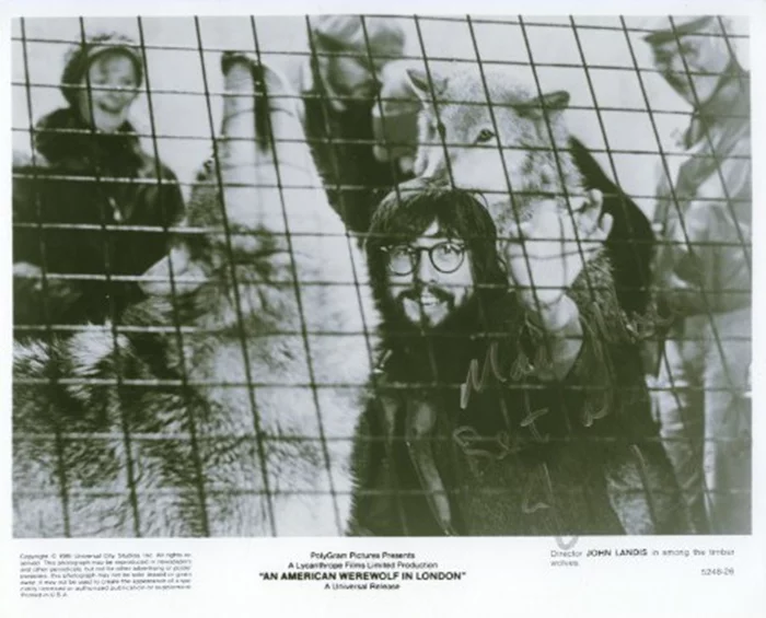 John Landis autograph