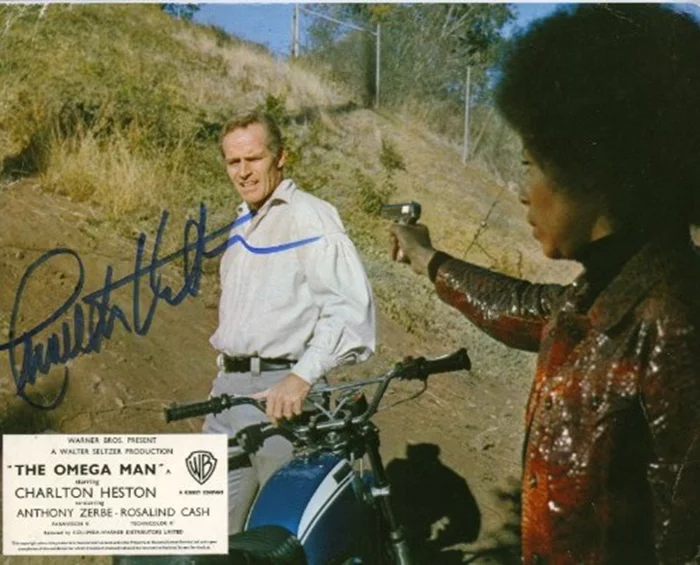 Charlton Heston autograph