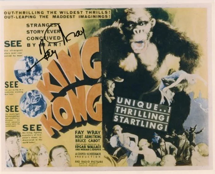 Fay Wray autograph