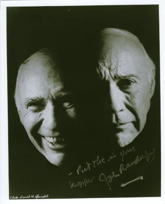 John Randolph autograph