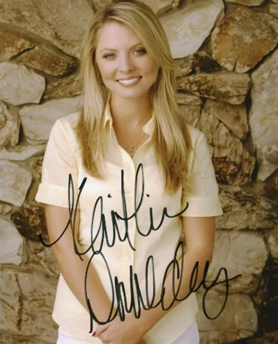 Kaitlin Doubleday autograph