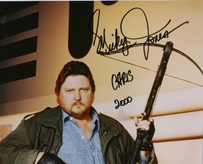 Mickey Jones autograph