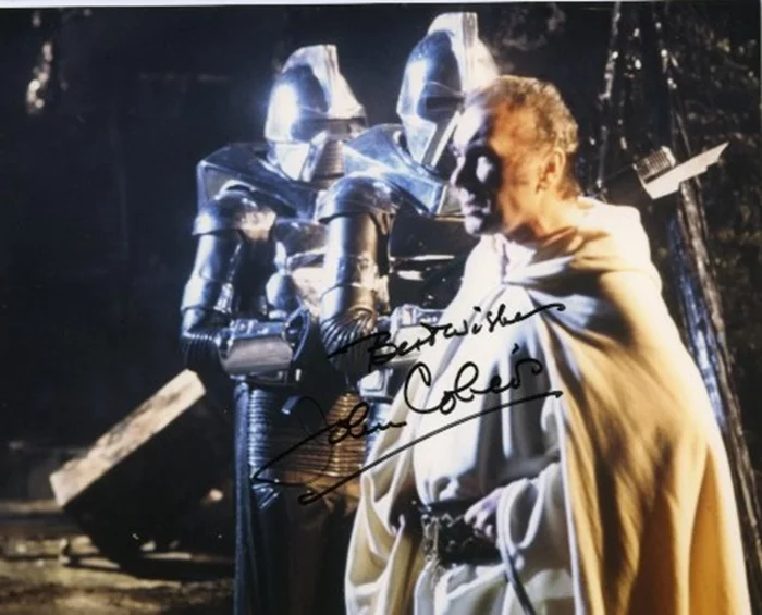 John Colicos autograph
