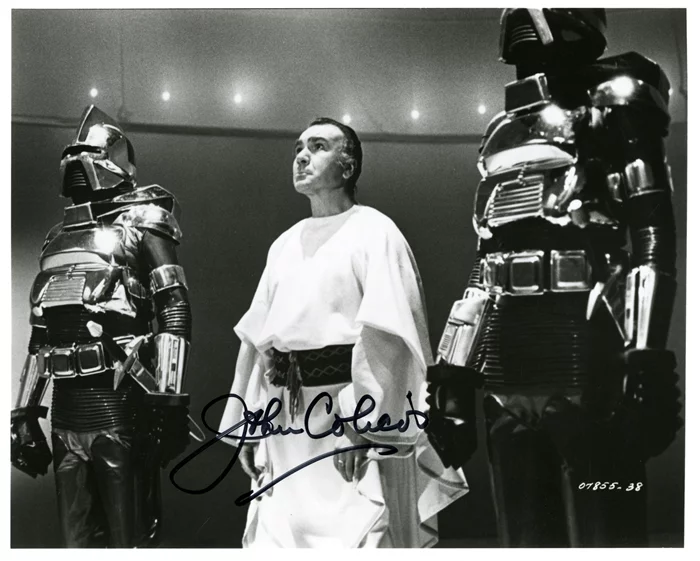 John Colicos autograph