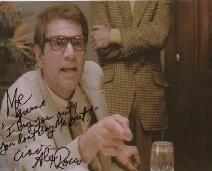 Alex Rocco autograph