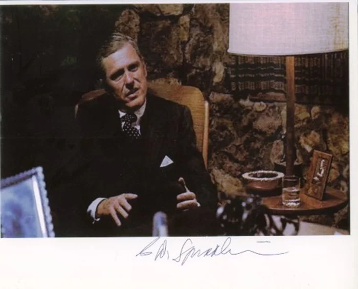 G. D. Spradlin autograph