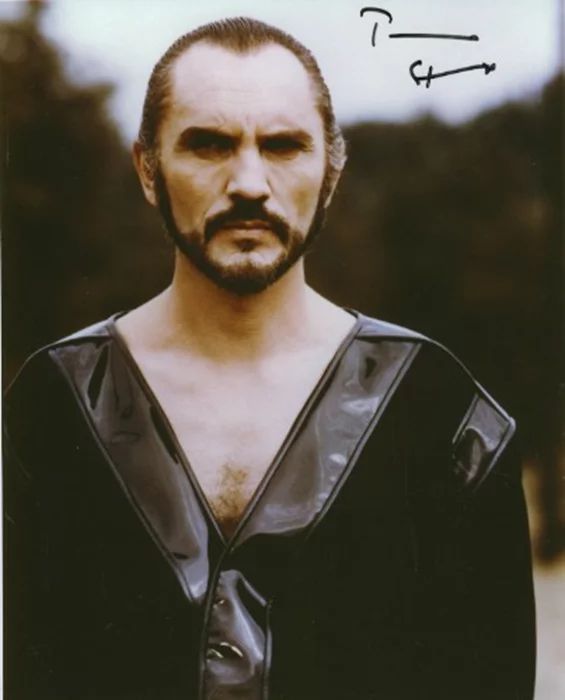 Terence Stamp autograph