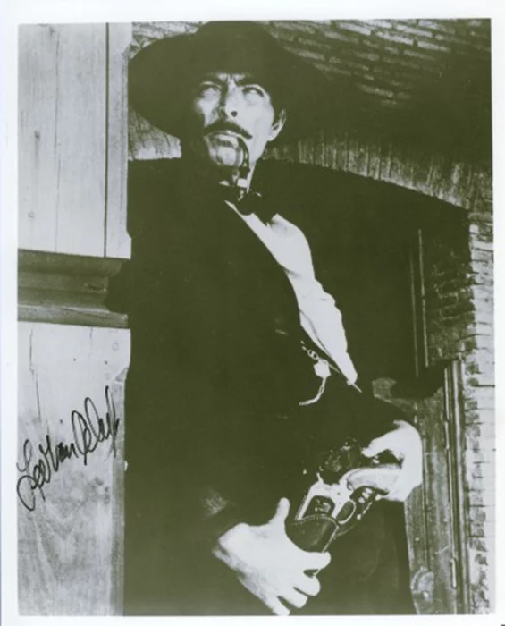 Lee Van Cleef autograph