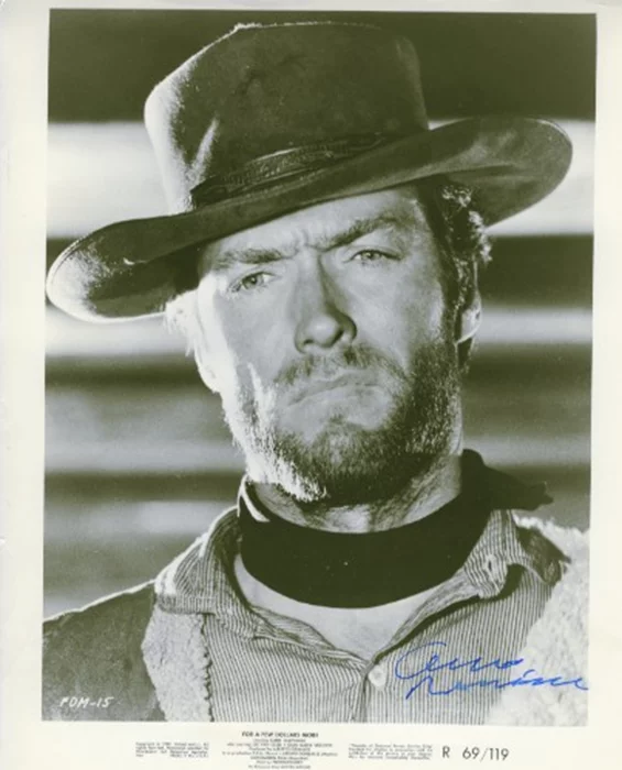 Ennio Morricone autograph