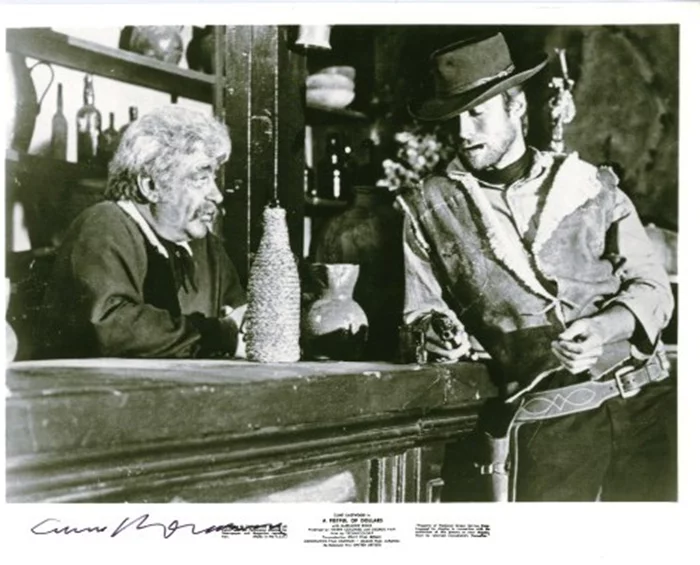 Ennio Morricone autograph