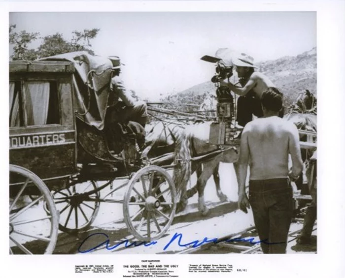 Ennio Morricone autograph