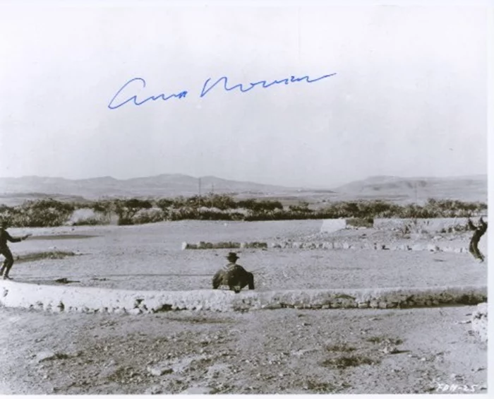 Ennio Morricone autograph