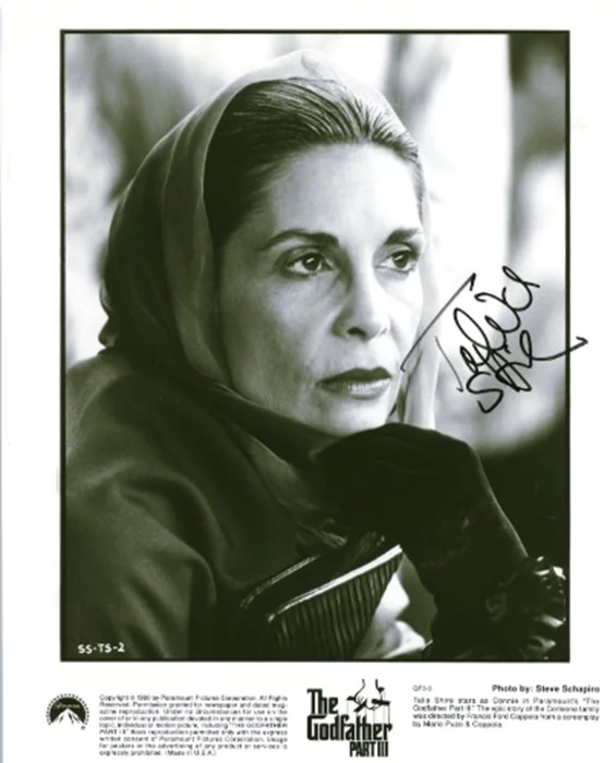 Talia Shire autograph