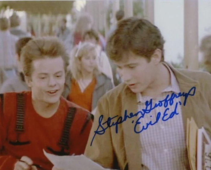 Stephen Geoffreys autograph
