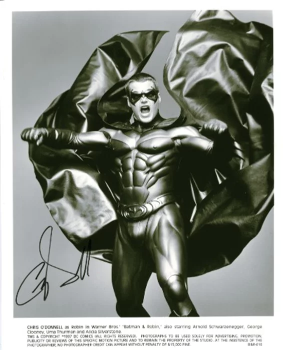 Chris O'Donnell autograph