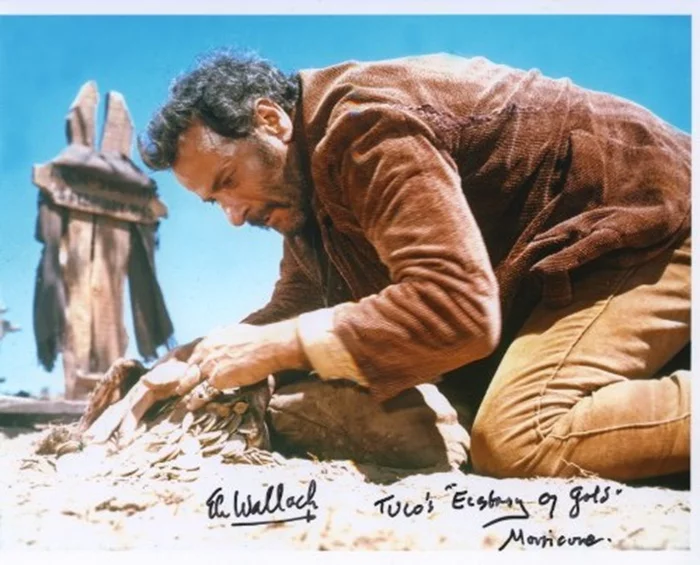 Eli Wallach autograph
