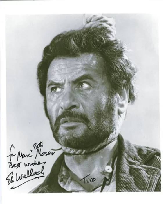 Eli Wallach autograph