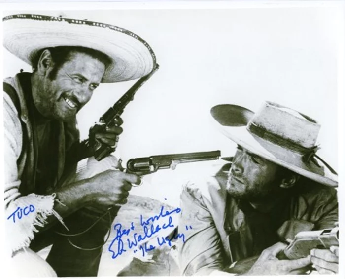 Eli Wallach autograph