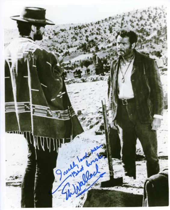 Eli Wallach autograph