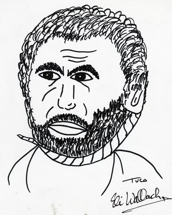 Eli Wallach autograph