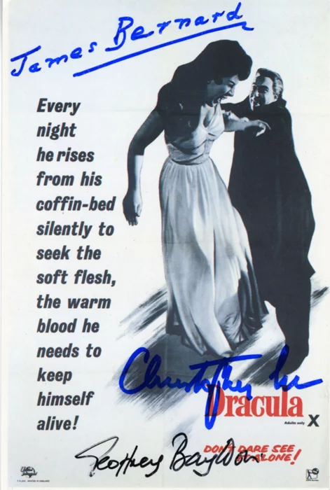 Dracula autograph