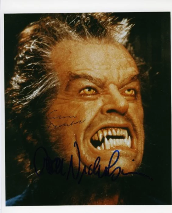 Wolf autograph