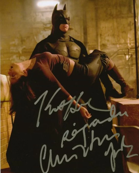 Batman Begins autograph