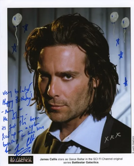 James Callis autograph