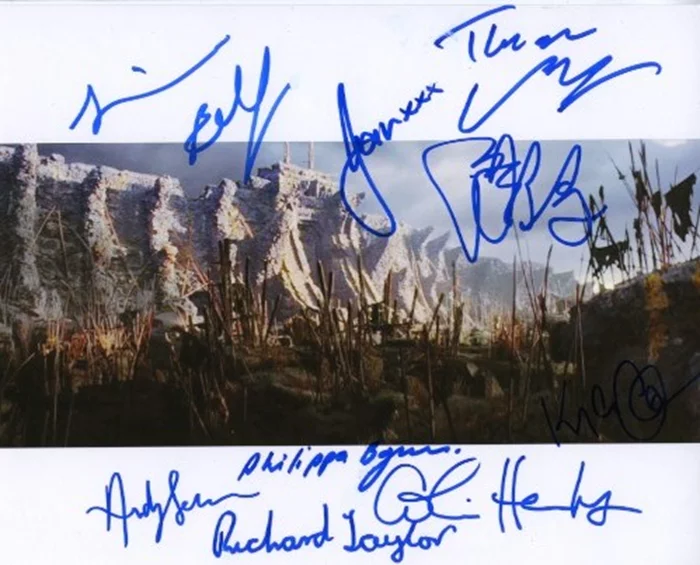 King Kong autograph