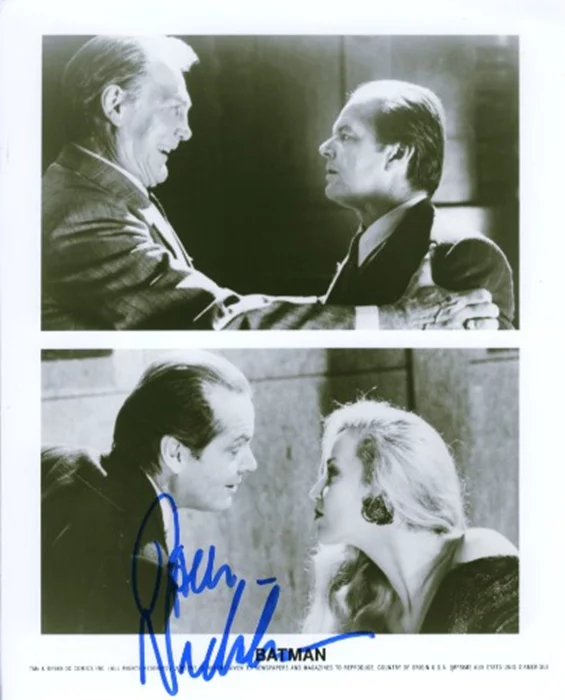 Jack Nicholson autograph