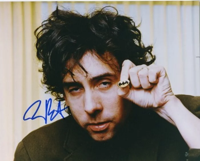 Tim Burton autograph