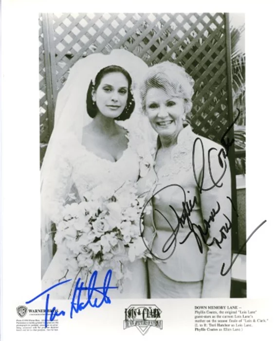 Lois & Clark autograph