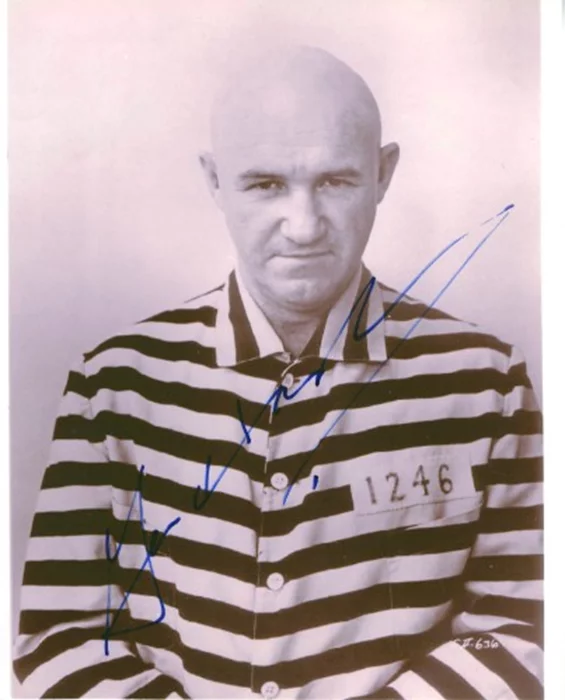 Gene Hackman autograph