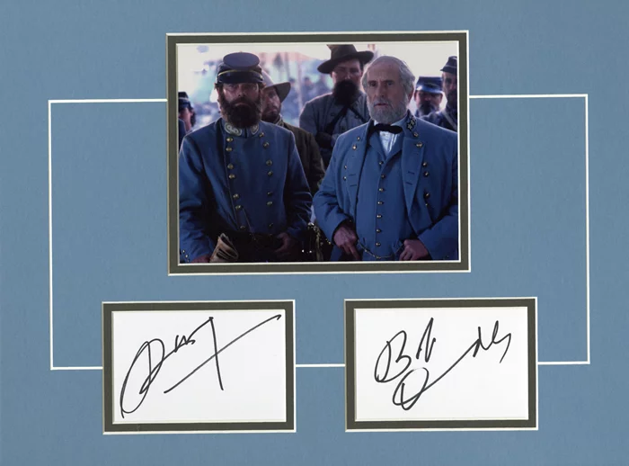 Gods and Generals autograph