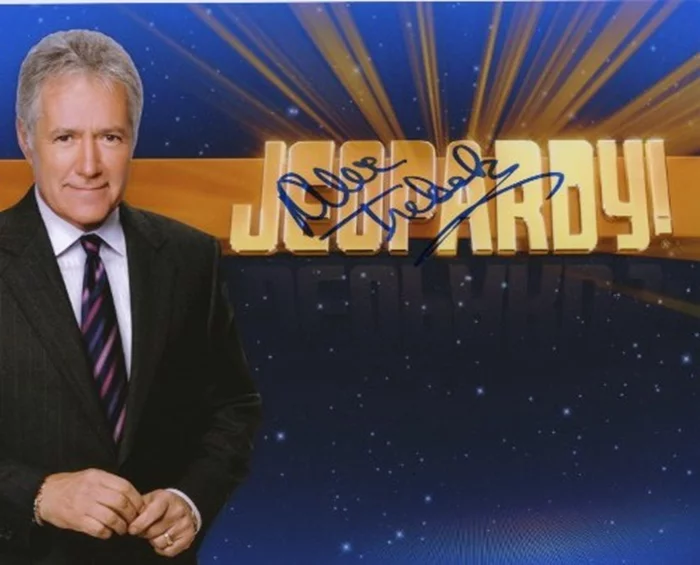 Alex Trebek autograph