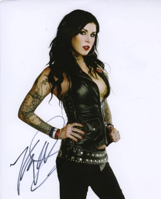 Kat von D autograph