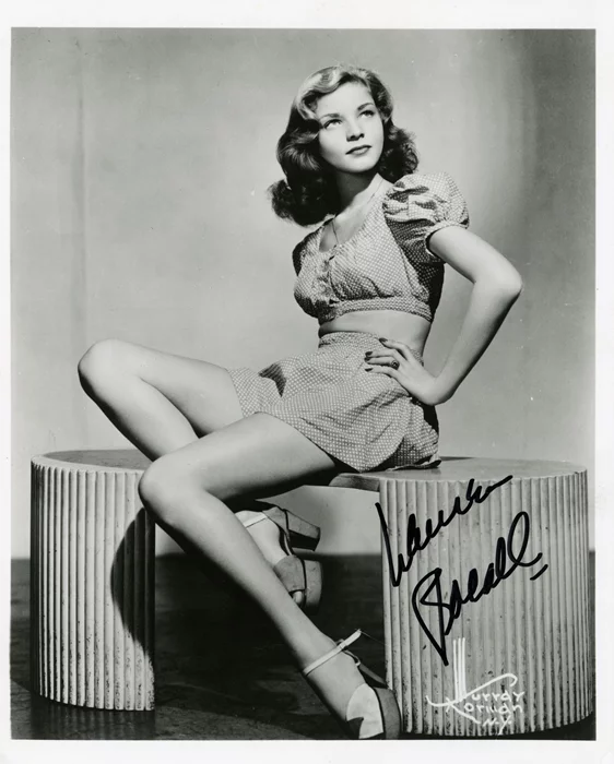 Lauren Bacall autograph