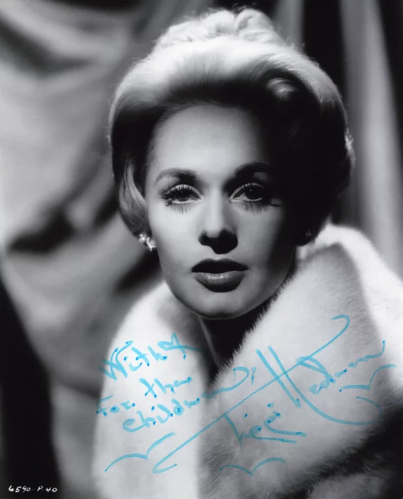 Tippi Hedren autograph